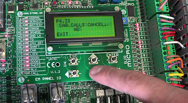 مدار فنی یک آسانسور